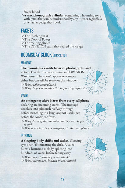 The Facets of the mystery and the first threes ticks on the Doomsday Clock: a Moment, and Event, and an Intrigue.